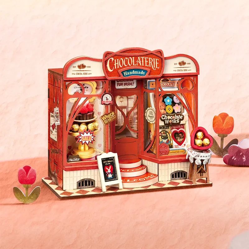 Robotime Sweet Chocolate Shop DS046