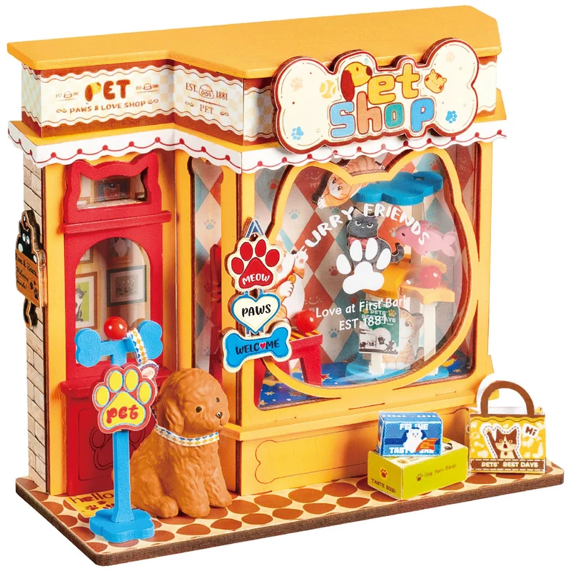 Robotime Pawfect Pet Shop DS045