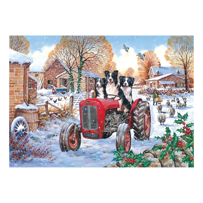 Beau, Belle & Bramble - 1000 Piece Jigsaw Puzzle