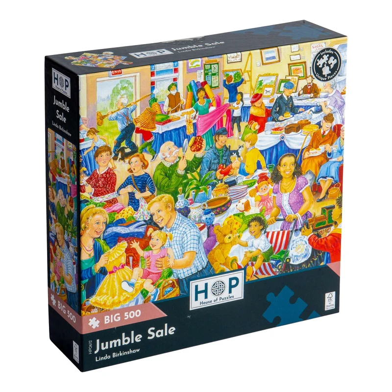 Jumble Sale - BIG 500 Piece Jigsaw Puzzle