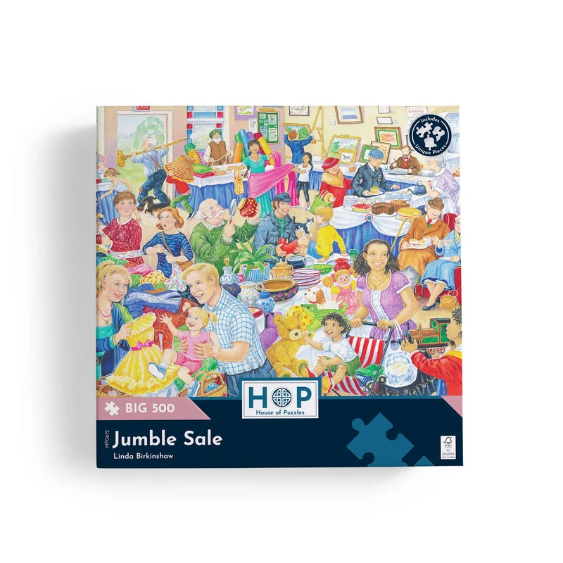 Jumble Sale - BIG 500 Piece Jigsaw Puzzle