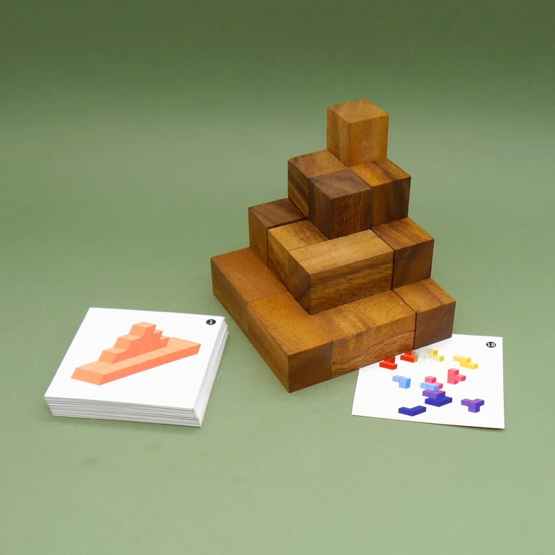 SOMA WÜRFEL - edles Puzzle mit 50 Karten