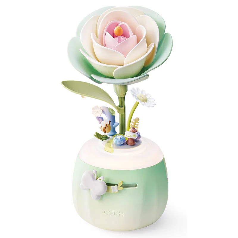 Robotime Minty Camellia Lamp AF02S