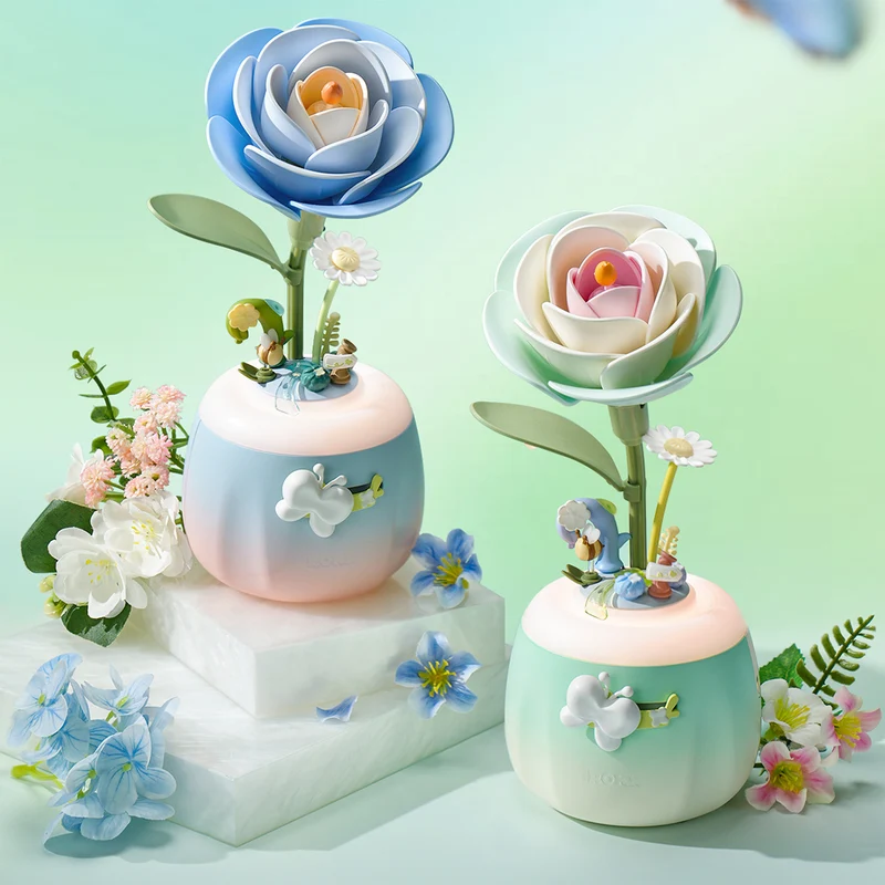 Robotime Minty Camellia Lamp AF02S