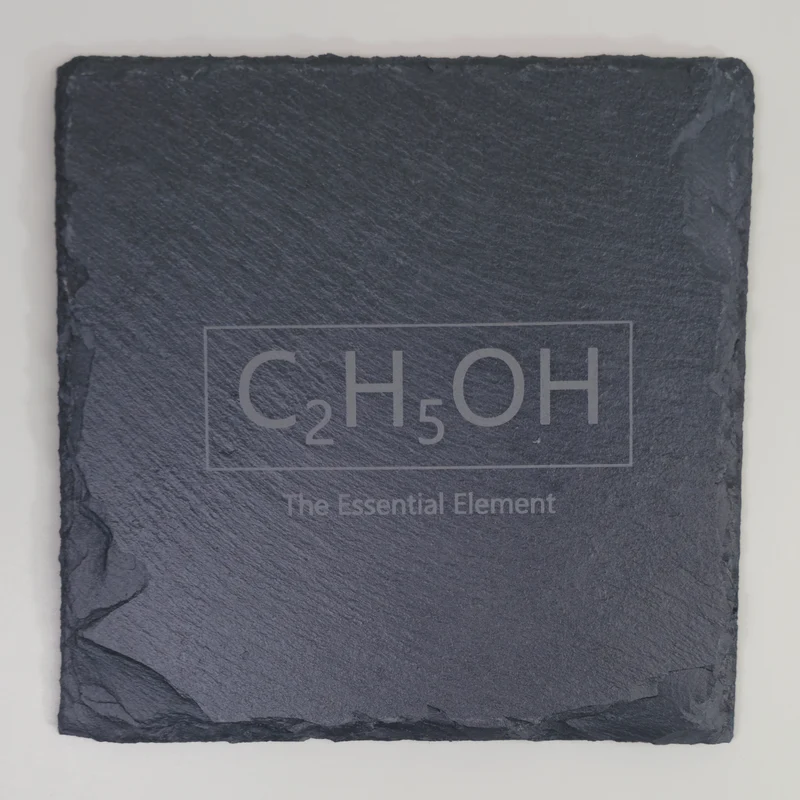 Flaschen Untersetzer, Edition C2H5OH, The Essential Element