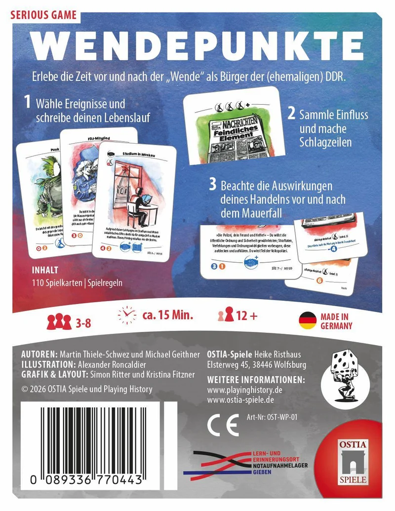 Wendepunkte, deutsch