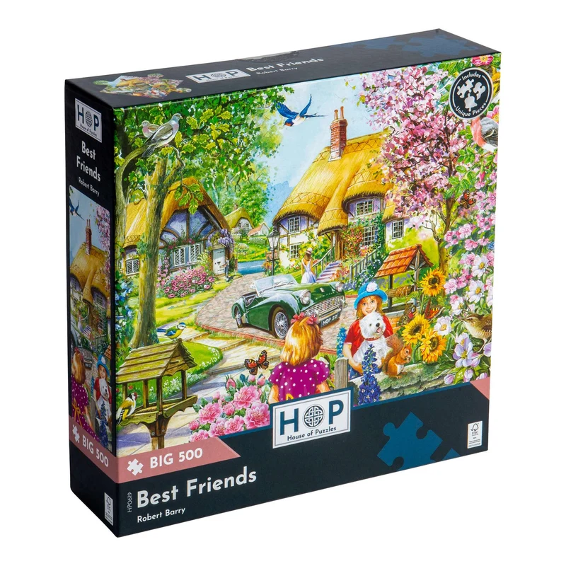 Best Friends - BIG 500 Piece Jigsaw Puzzle