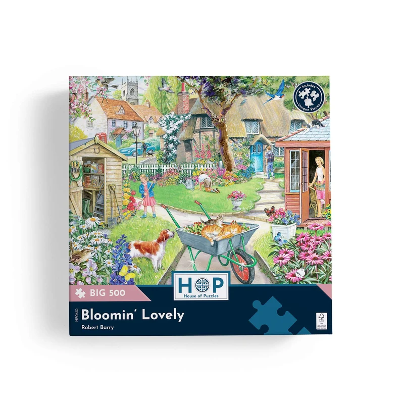 Bloomin' Lovely - BIG 500 Piece Jigsaw Puzzle
