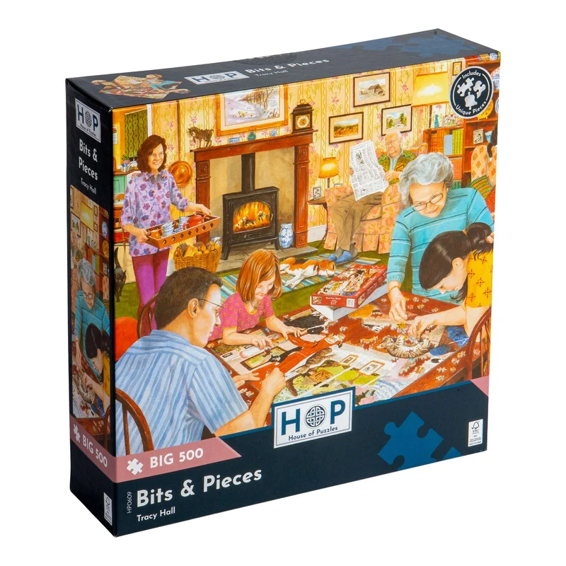 Bits & Pieces - BIG 500 Piece Jigsaw Puzzle
