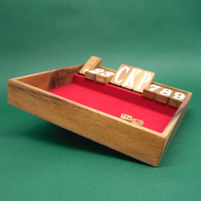 SHUT THE BOX XL - kurzweiliges Würfelspiel