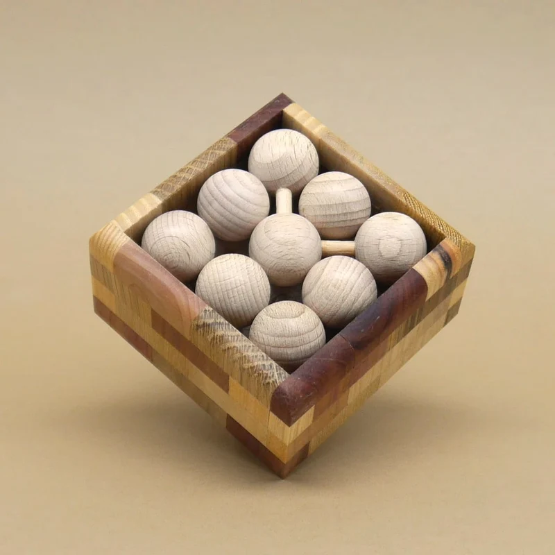 TRY-BAL 332 PANEL BOX - tolles Holzpuzzle