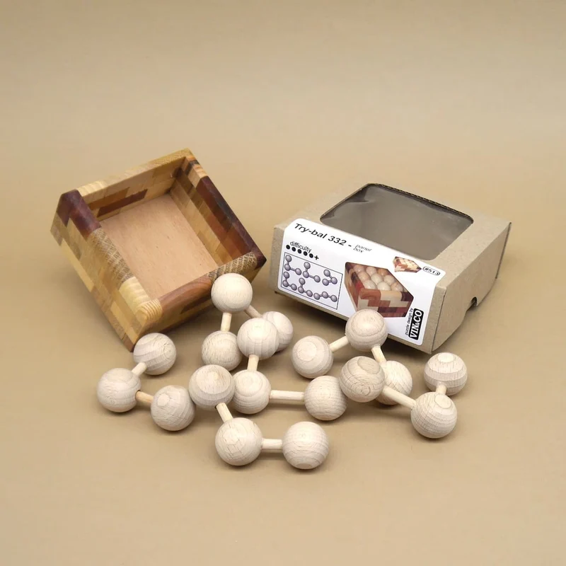 TRY-BAL 332 PANEL BOX - tolles Holzpuzzle