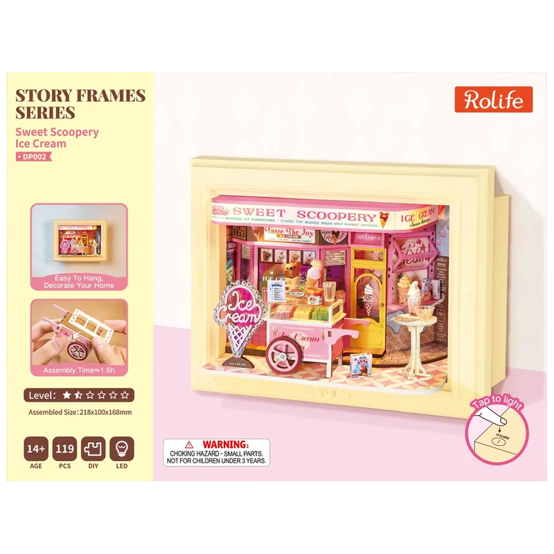 Robotime Sweet Scoopery Ice Cream DP002