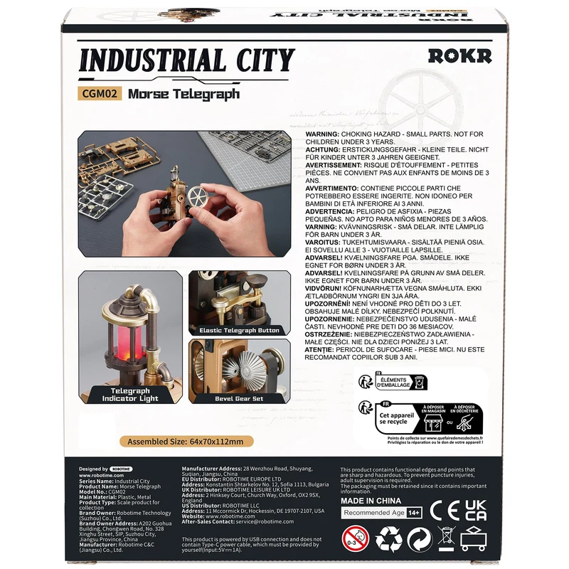 Robotime Morse Telegraph CGM02