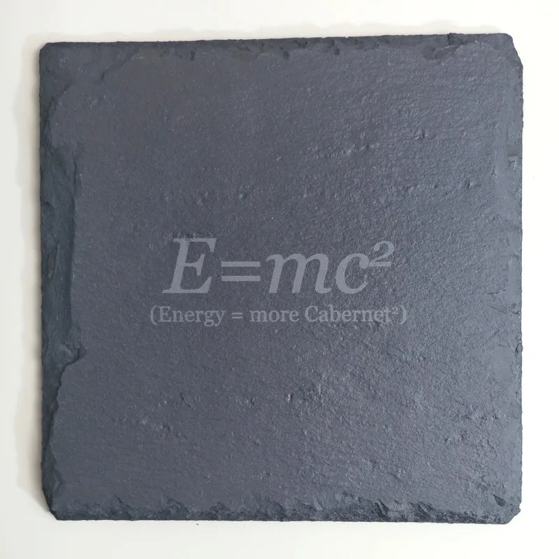 Flaschen Untersetzer, Edition E=mc2