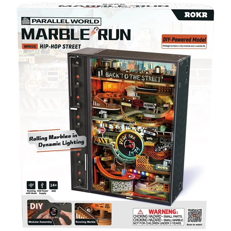 Robotime Marble Run Hip-Hop Street MR03S