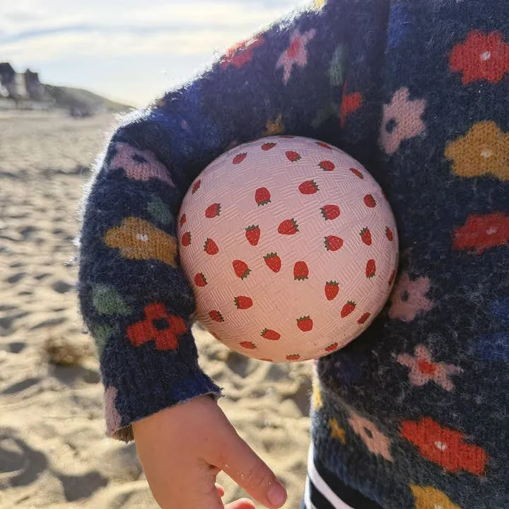 Kleiner Spielplatzball | Erdbeeren