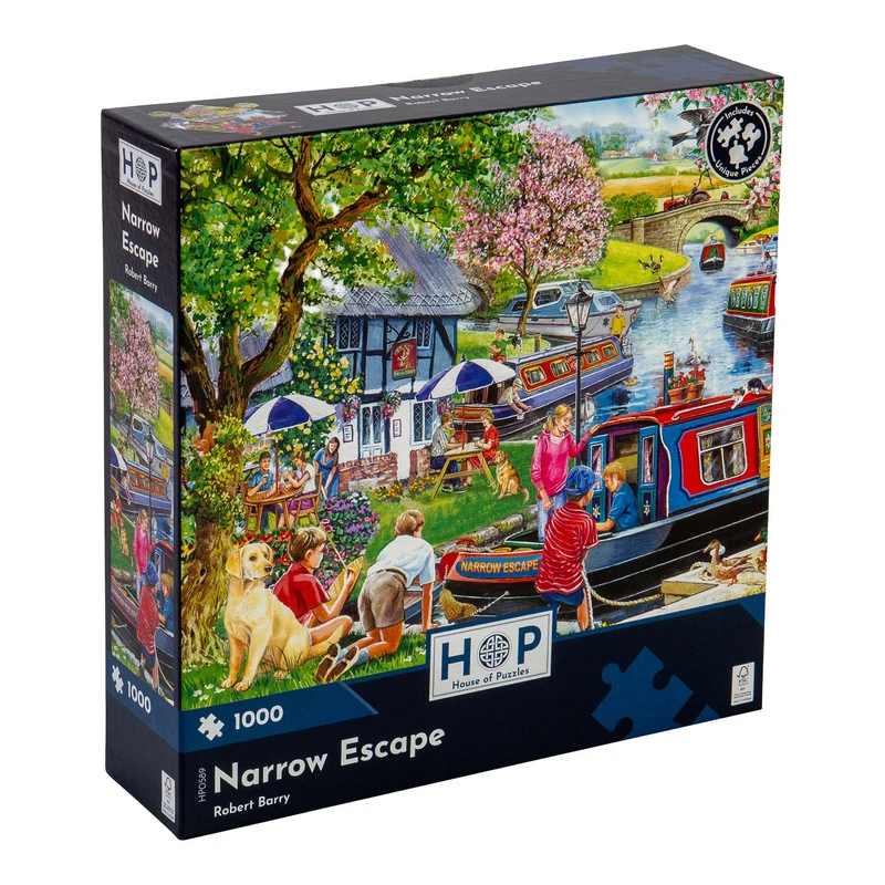 Narrow Escape - 1000 Piece Jigsaw Puzzle