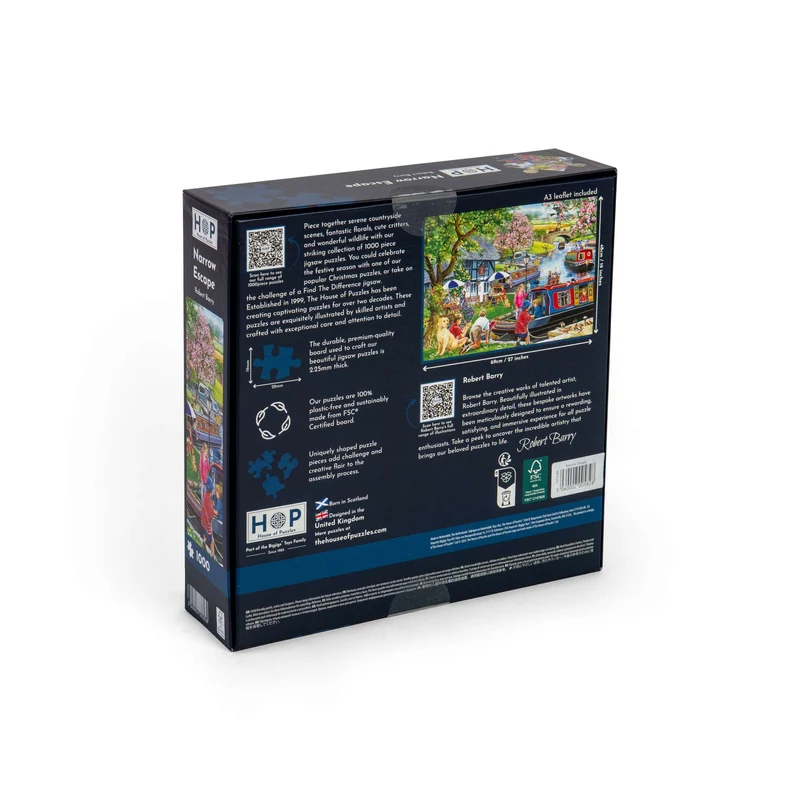 Narrow Escape - 1000 Piece Jigsaw Puzzle