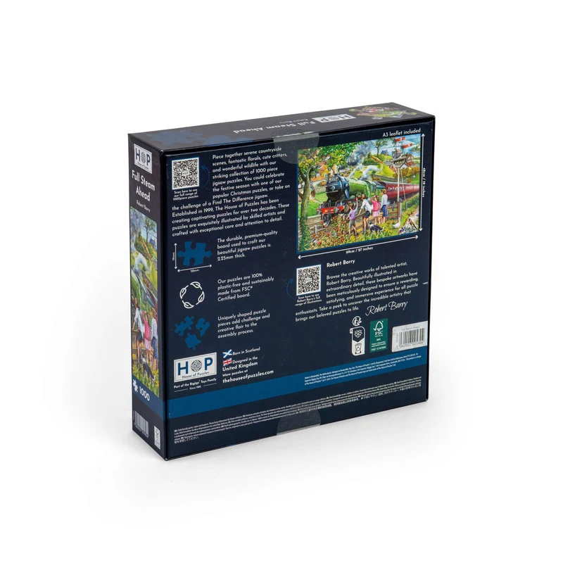 Full Steam Ahead - 1000 Piece Jigsaw Puzzle