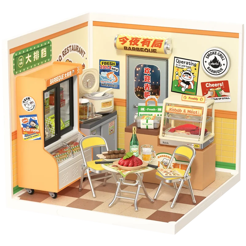 Robotime Night Out Food Stall DW022