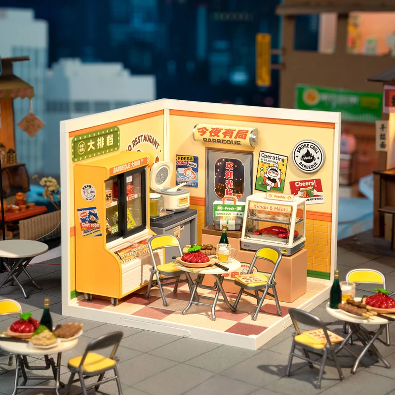Robotime Night Out Food Stall DW022