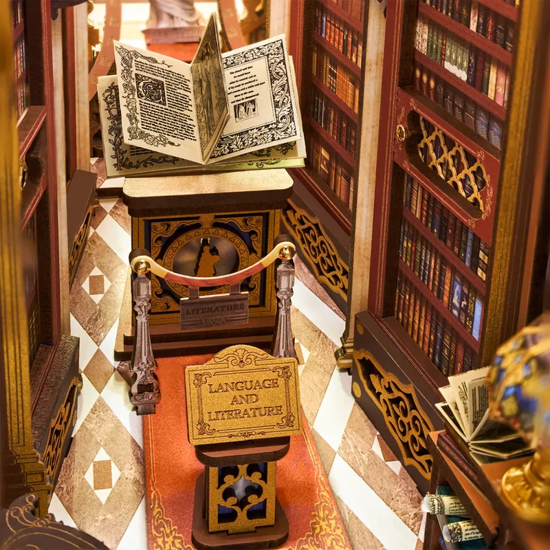 Robotime Book Nook Library of Wonders TGB16