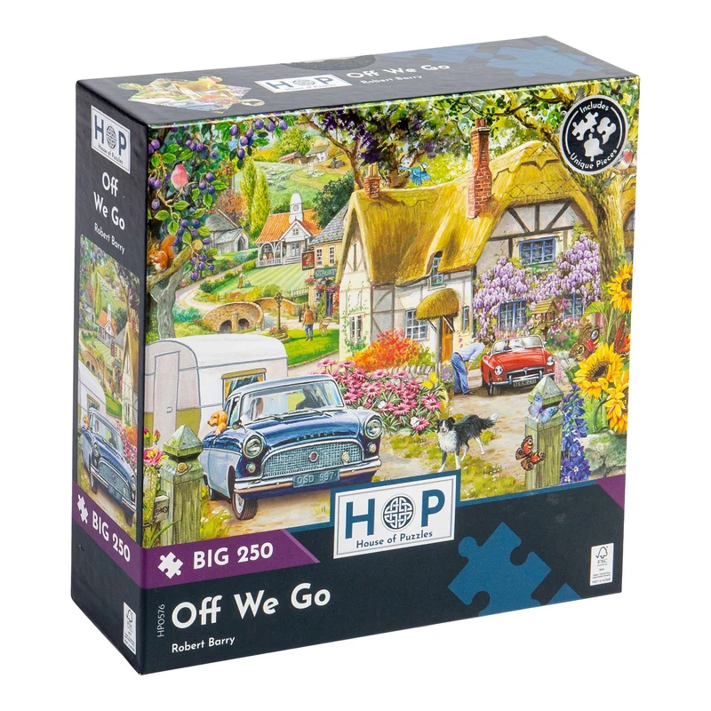 Off We Go - BIG 250 Piece Jigsaw Puzzle