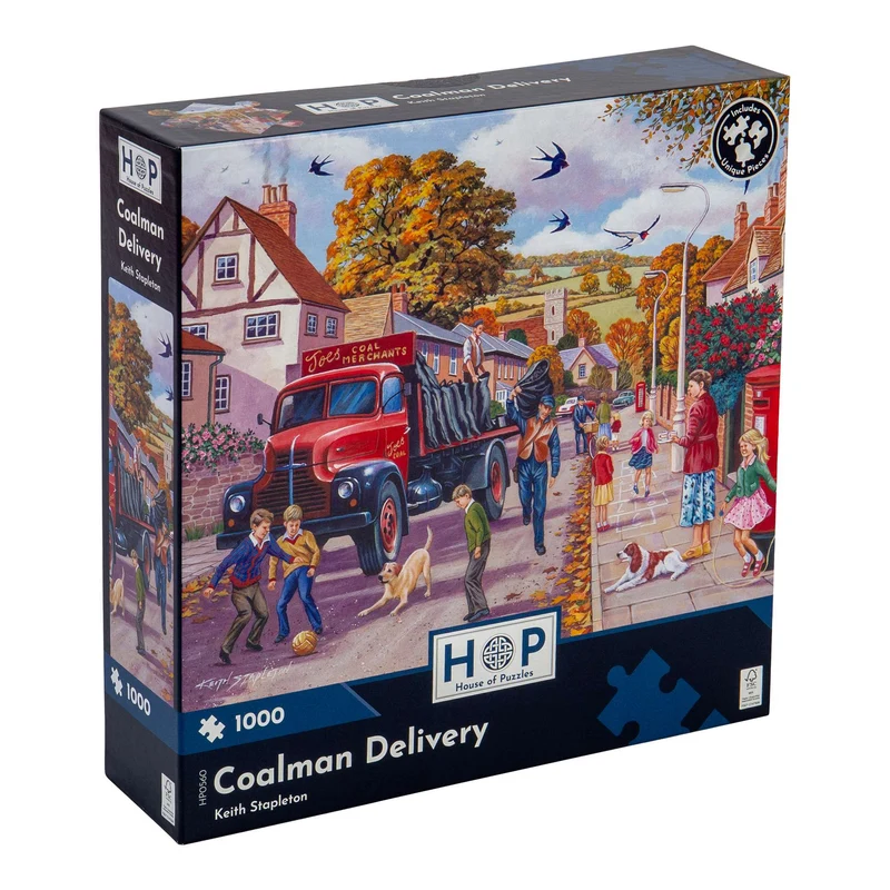 Coalman Delivery - 1000 Piece Jigsaw Puzzle
