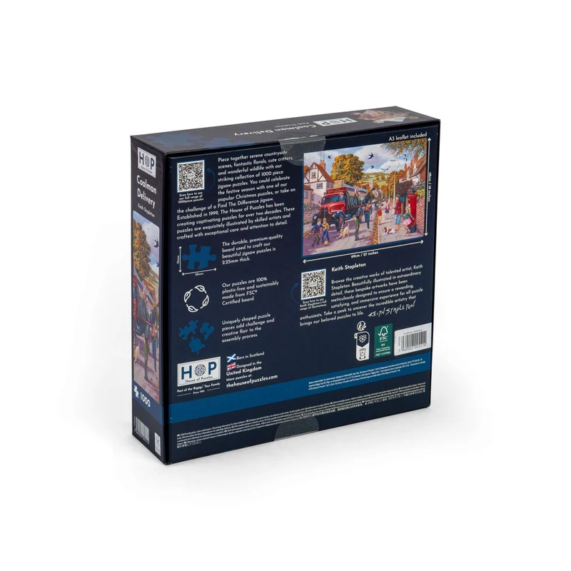 Coalman Delivery - 1000 Piece Jigsaw Puzzle