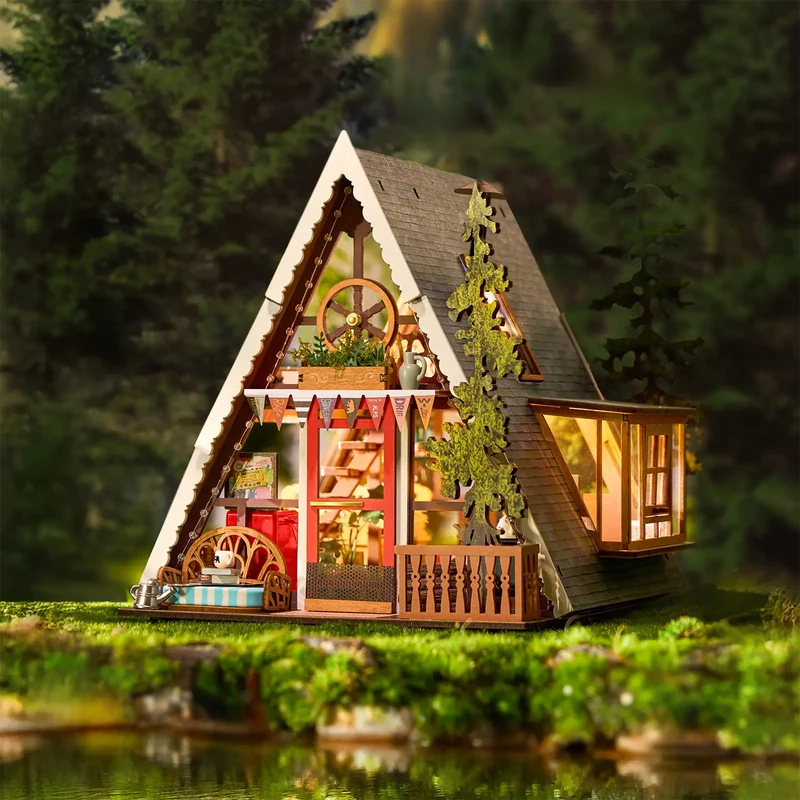 Robotime A-Frame Cabin DG181