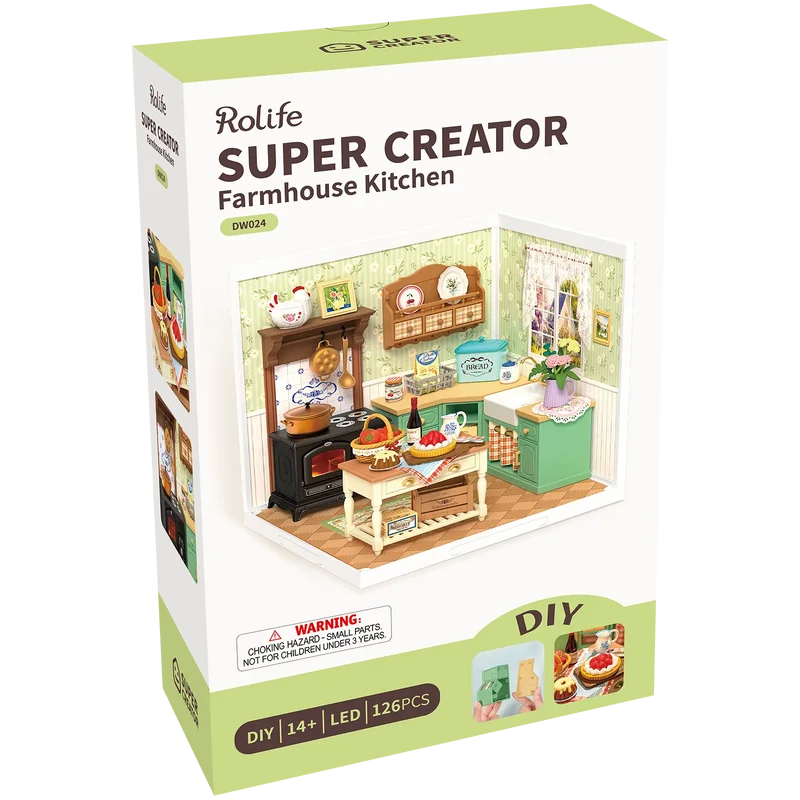 Robotime Farmhouse Kitchen DW024