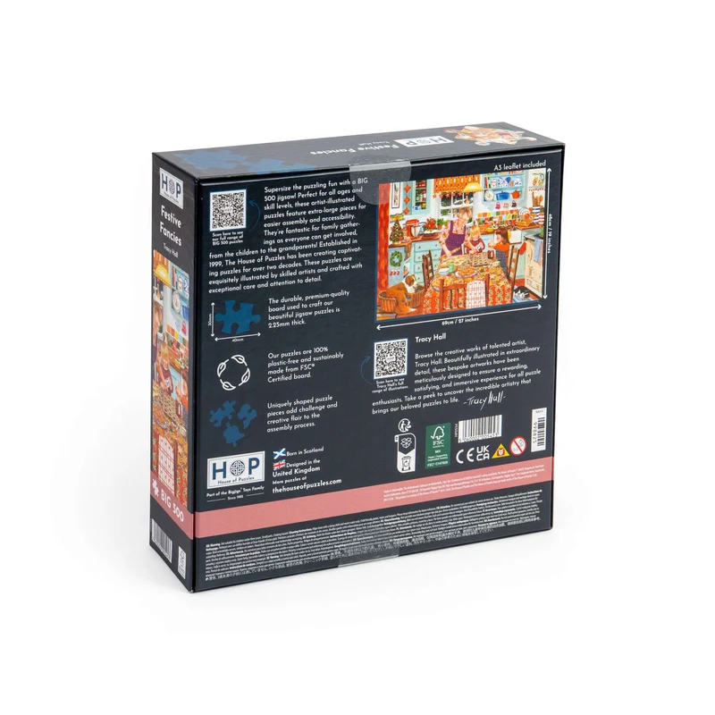 Festive Fancies - BIG 500 Piece Jigsaw Puzzle