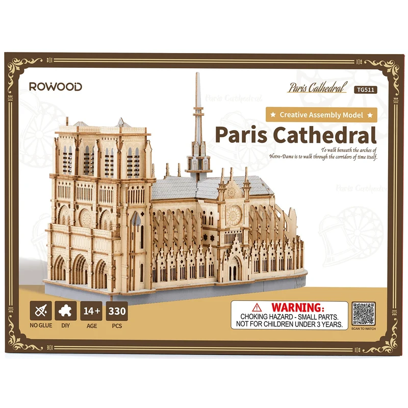 Robotime Paris Cathedral TG511