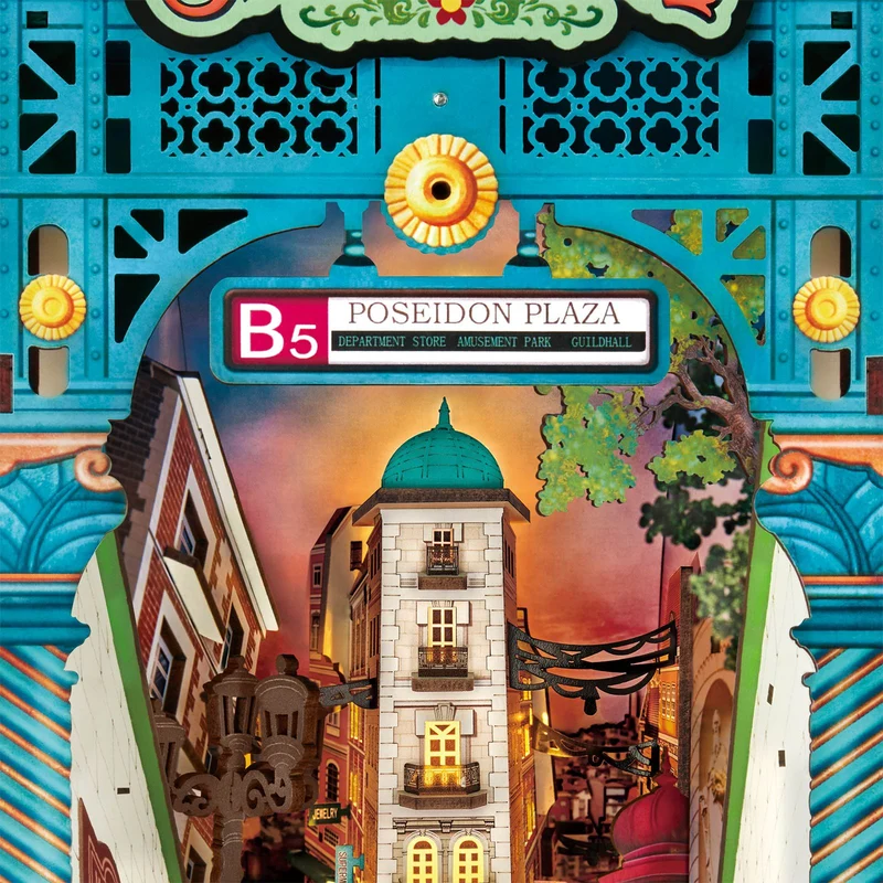 Robotime Book Nook Street Scene TGB13