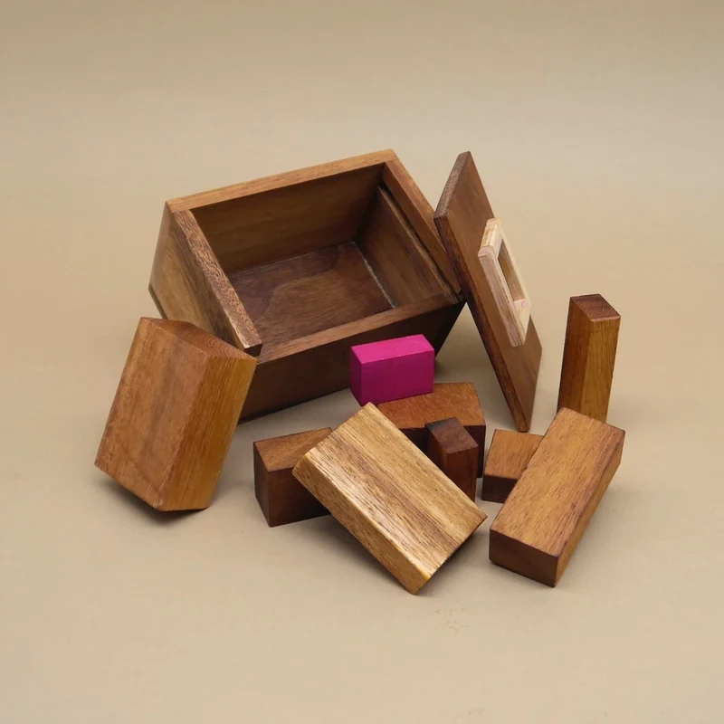 TEUFELSTEIN - interessantes Holzpuzzle