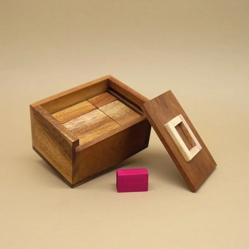 TEUFELSTEIN - interessantes Holzpuzzle