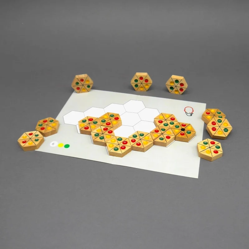 AMPEL PUZZLE - Legepuzzle mit Dominosteinen
