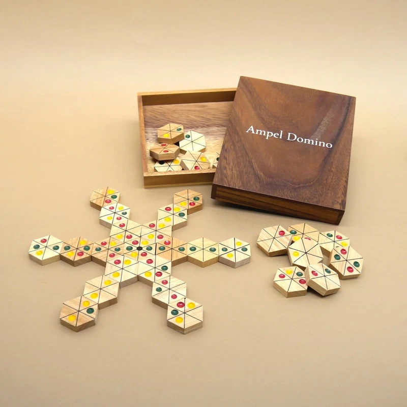 AMPEL DOMINO - besonderes Legespiel