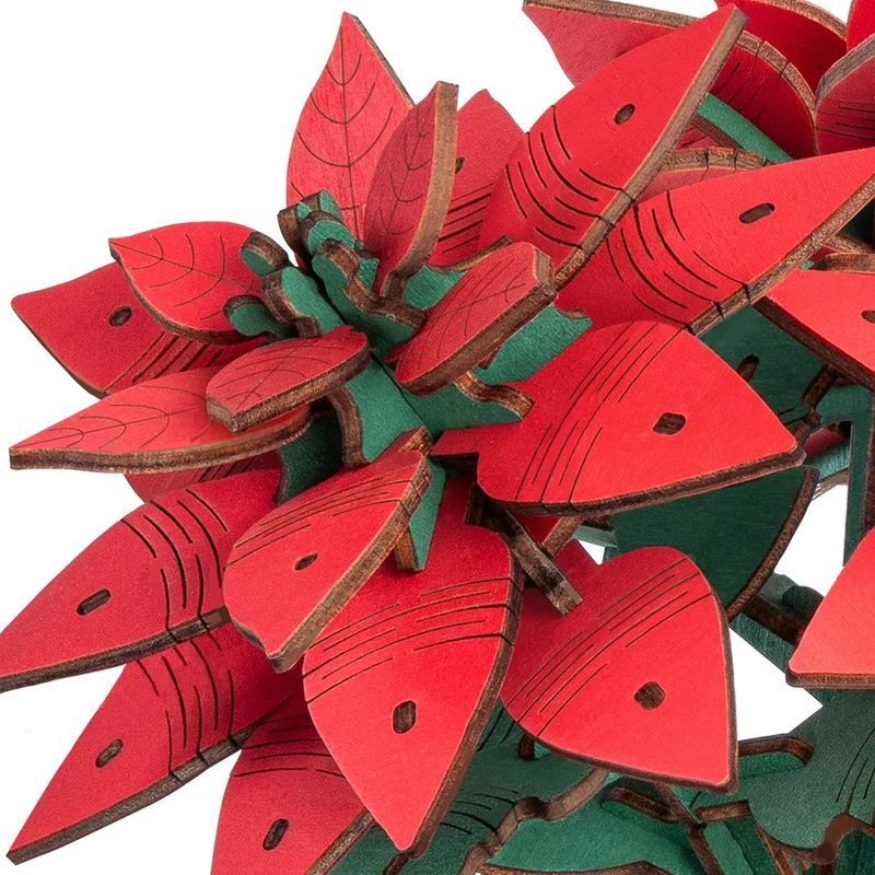 Robotime Weihnachtsstern (Poinsettia) TF001