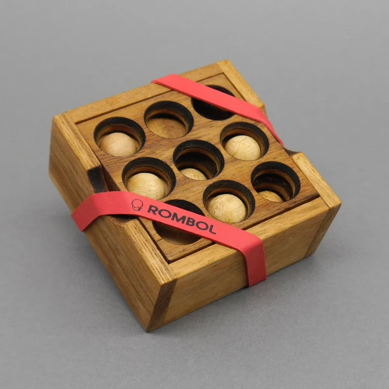 9 LOCH PUZZLE - mittelschweres Holzpuzzle