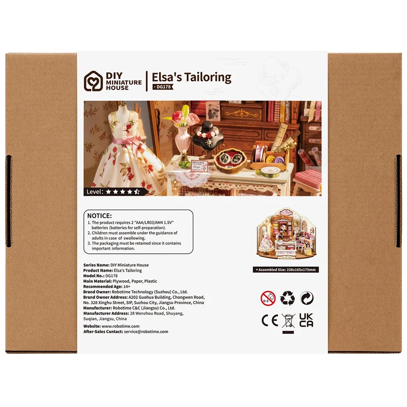Robotime Elsa's Tailoring DG178