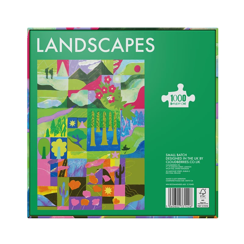 Landscapes 1000 Piece Puzzle (Small Batch)