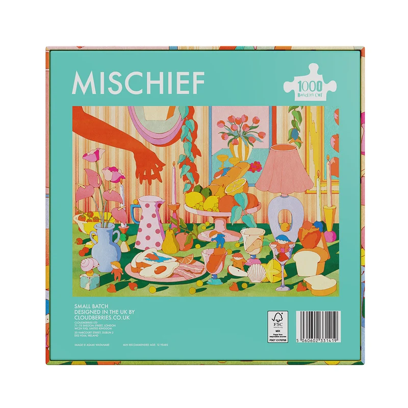 Mischief 1000 Piece Puzzle (Small Batch)