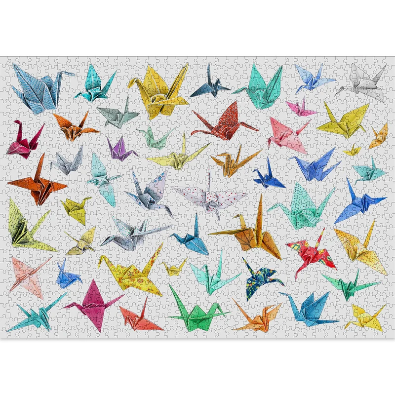 Cranes 1000 Piece Puzzle (Small Batch)