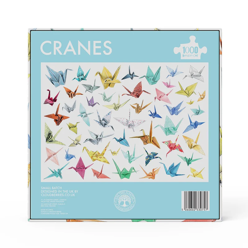 Cranes 1000 Piece Puzzle (Small Batch)