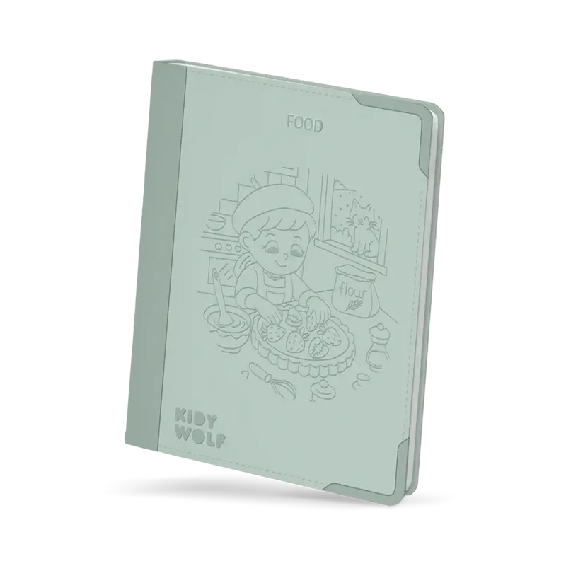 Beleuchtetes Tablet zum Nachzeichnen mit Bleistift – 30 Vorlagen – Food