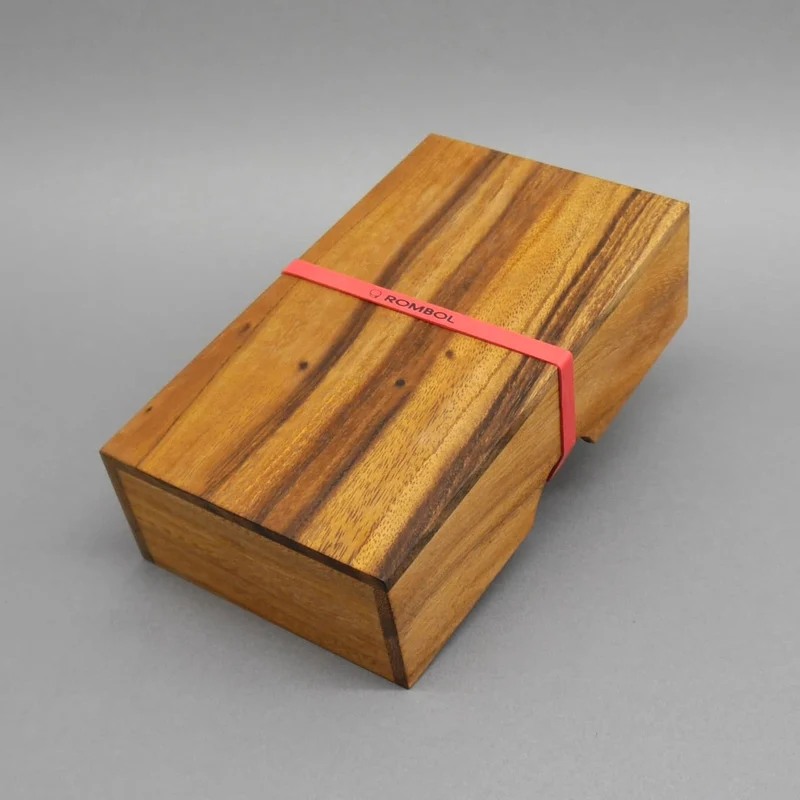 DOMINO DOPPEL 12 - edles Holzdomino