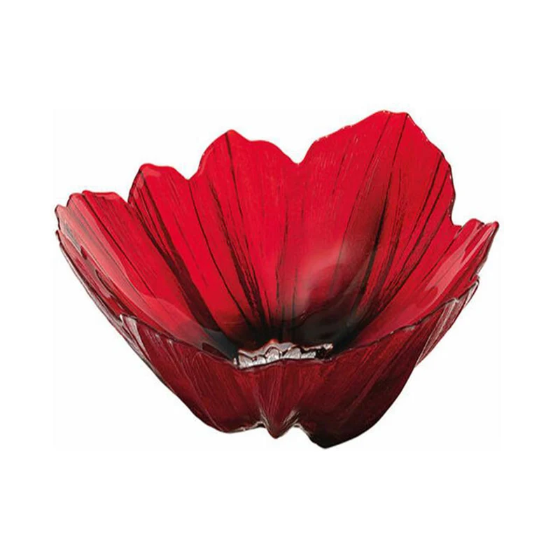 Glasschale "Mohnblüte" Ø 19,5 cm