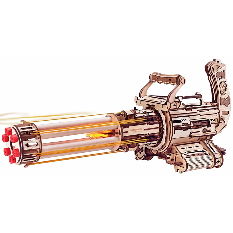 Robotime Rotating-Barrel Machine Gun LQA01